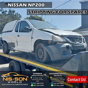 NISSAN NP200 STRIPPING FOR SPARES