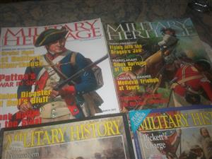 American Military History mags for sale