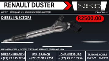 Renault Duster Diesel Injectors 