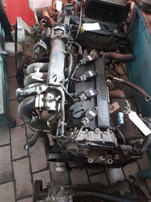 NISSAN XTRAIL QR20 ALLUMINIUM USED ENGINE FOR SALE