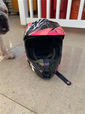 Fox Motorcycle Helmet 