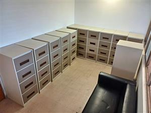 4 drawer steel cabinets