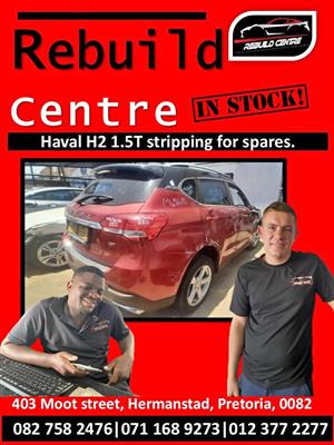 Haval H2 stripping for spares.