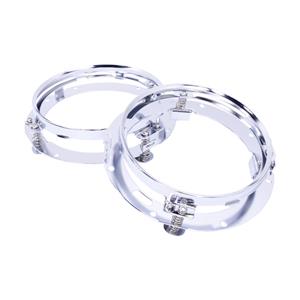 Universal Mounting Bracket for 7″ Headlights/Spotlights (silver) - pair