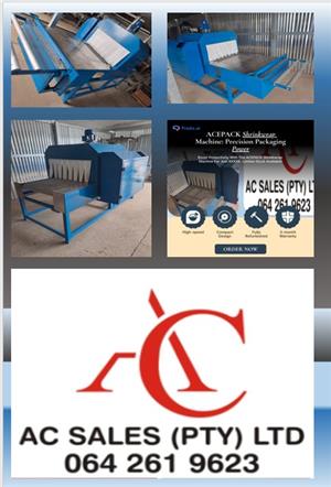Acepack shrinkwrap machine