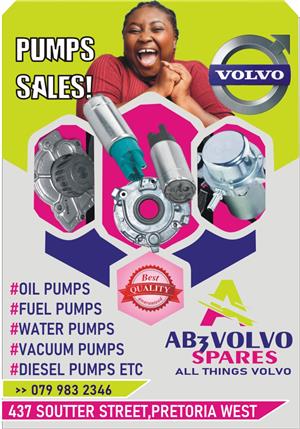 VOLVO PUMPS OF ALL MAKES S40, S60, S80, V70, XC70, XC90 Etc AVAILABLE FOR SALE