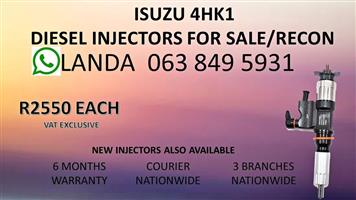 ISUZU 4HK1 NEW AND RECON DIESEL INJECTORS 