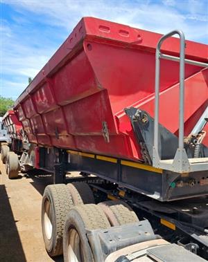 USED 2022 TRAILMAX 40M3 SIDE TIPPER TRAILER FOR SALE 