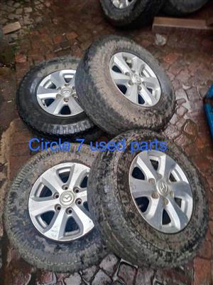 Mazda BT50 megs n tyer 16 inch for sale 