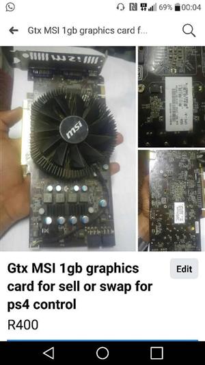 Gtx MSI graphic card