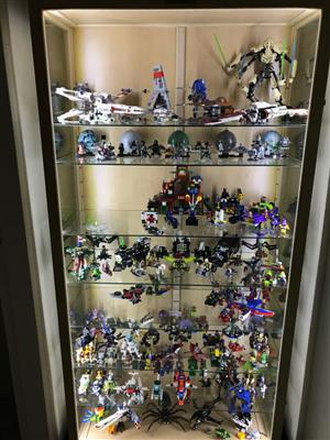 CABINETS - Action Figures and Character Models "Display Cabinets Custom made.