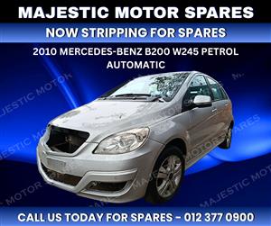 2010 Mercedes-Benz B200 W245 Petrol Automatic – Stripping for Spares 