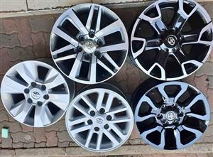 Toyota Hilux/Fortuner & Legend 50/RS spare wheel 