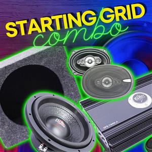 Starting Grid Car Audio Combo System