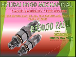 H100 Hyundai Mechanical Diesel  Injectors