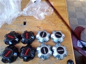 Isuzu X-Rider centre caps