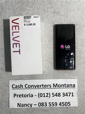 LG Velvet Cellphone 128GB
