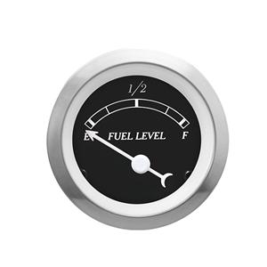 Autogauge 52mm Fuel Level Gauge (Black Face)