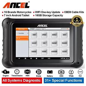 Ancel MT700 Full system diagnostic tool for motorcycles