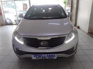 2011 Kia Sportage 2.0 accident free  Petrol, Automatic, Silver, reverse sensor, leather inter