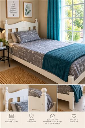 Bed + Base + Headboard – Complete Set