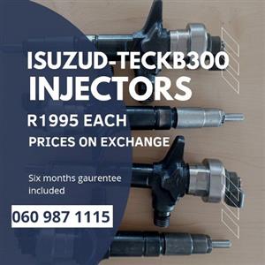 Isuzu D-Tec kb300 diesel injectors for sale 