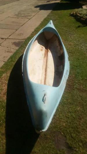 Chlorinater c 140 model and a canoe