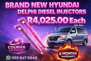 HYUNDAI H1 BRAND NEW DIESEL INJECTORS