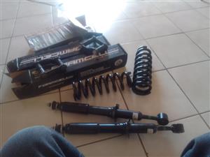 Toyota Hillux 2.8 2016 model Shackles, Coil Springs and Shock Absorbers