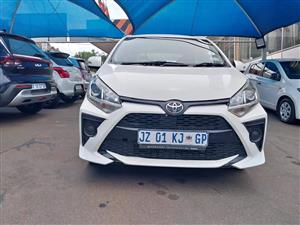 2021 TOYOTA AGYA 1.0 WHITE COLOR MANUAL PETROL 