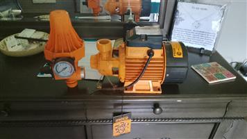 Ingco 750 w water pump automatic pump control gauge