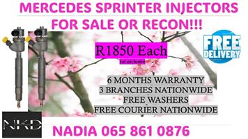 MERCEDES BENZ SPRINTER DIESEL INJECTORS FOR SALE BY NKD