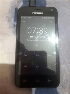 Hisense U605 dual sim for sale as new