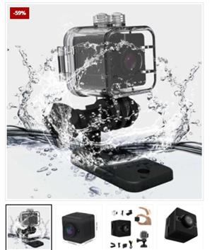 Mini Waterproof Spy Camera