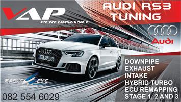 Audi RS3 Tuning / ECU Remapping / Performance / Software / Downpipe