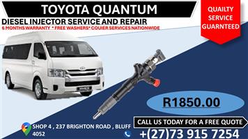 Toyota Quantum Diesel Injectors 