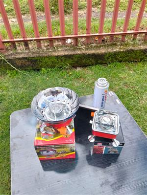 Gas stove ideal for camping small 