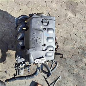 Complete imported Toyota Yaris 1.3L 1NZ engine for sale