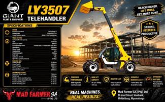 2026 New Giant LY3507 telehandlers available