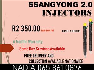 SSANGYONG 2.0 DIESEL INJECTORS FOR SALE
