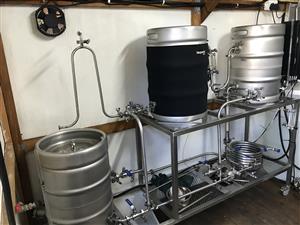 Complete nano brewery/distillery plant