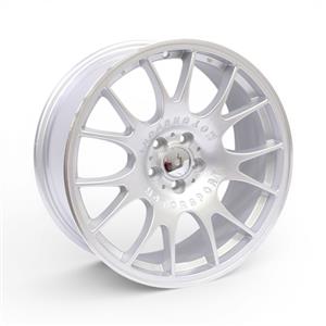 18″ ZAR2602-95 5/100 Silver Machine Lip Edge Alloy Wheels