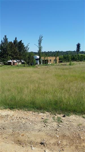 Upmarket plot for sale for residential or development in Blue Hills, Midrand