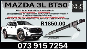 Mazda 3.0L BT50 Diesel Injectors 