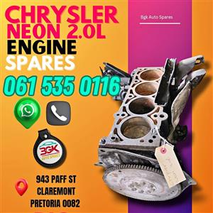 Chrysler neon 2.0l engine spares Whatsapp me for prices