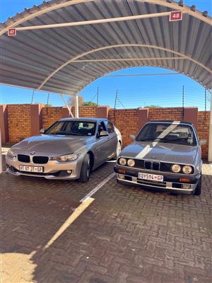BMW COMBO: 1990 BMW E30 325i & 2012 BMW F30 320i