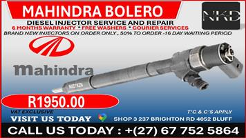 Mahindra Bolero Diesel Injectors on Recondition