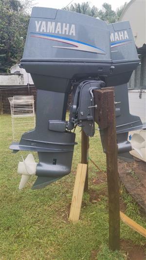 Used, 60hp yamaha two stroke outboards with trim and tilt feel free to contact me for sale  Mtunzini