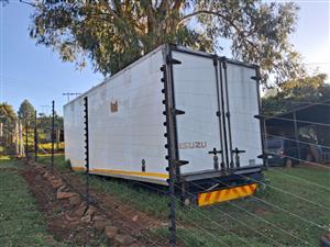 Cold room truck body conversion