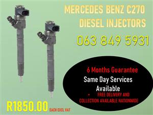 MERCEDES BENZ C270 DIESEL INJECTORS MMBATHO NORTH WEST 